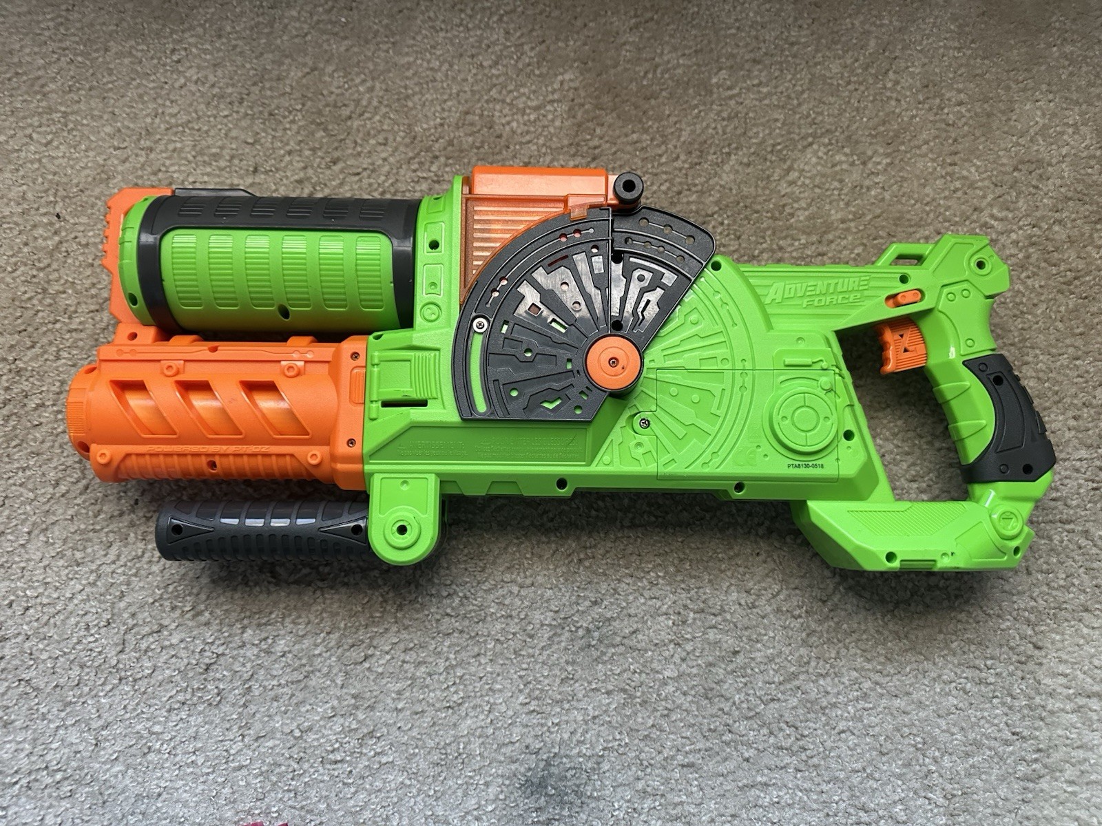 Adventure Force Commandfire Motorized Blaster Tested