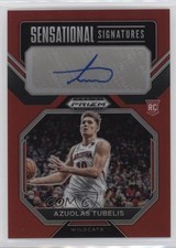 2023 Prizm Draft Picks Sensational Signatures Red /149 Azuolas Tubelis Auto 0v2h