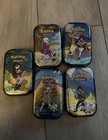 Lot 5 Mini Tin Pokémon VIDES Art Set Zénith Suprême EB12.5 Crown Zenith