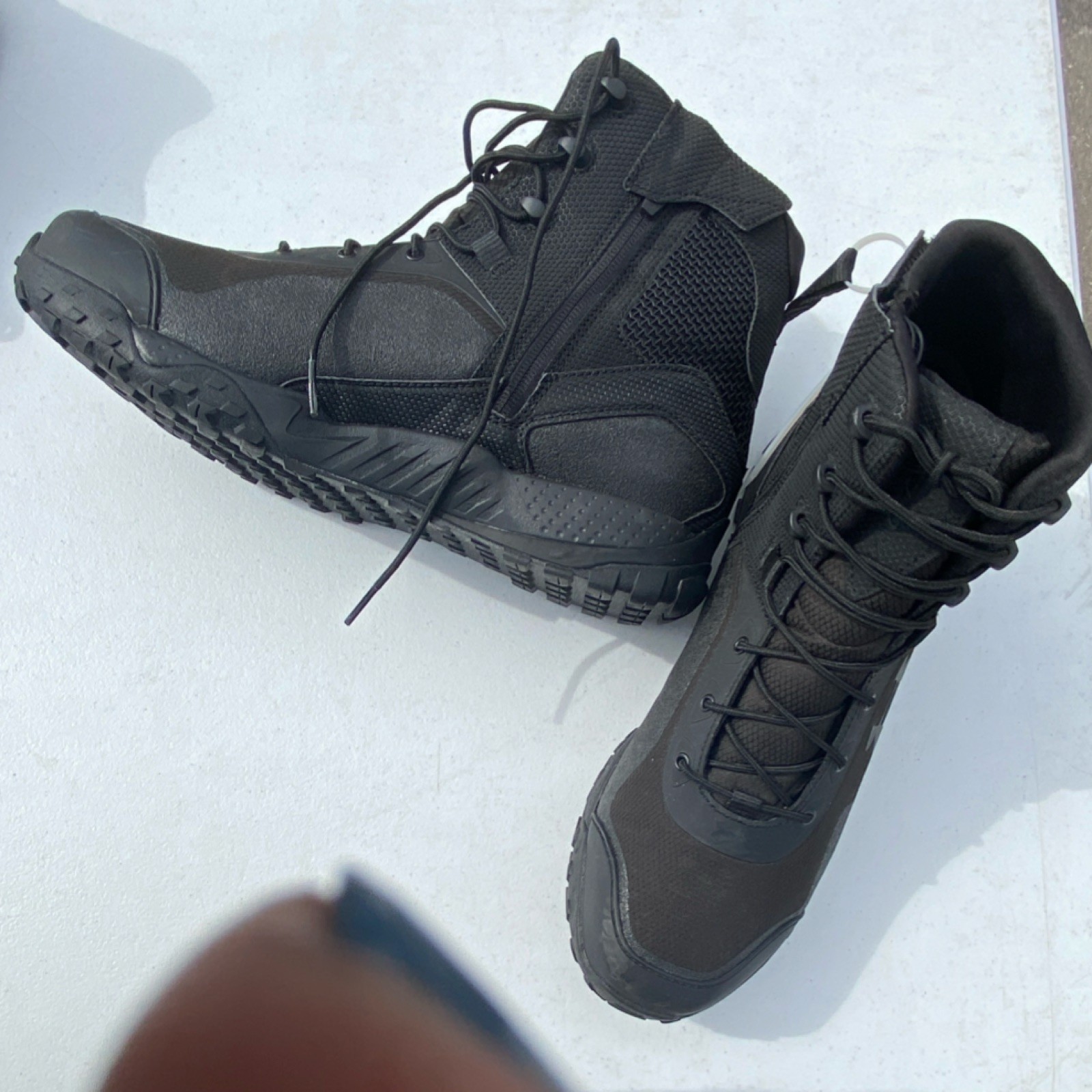 Under Armour Men's Black Uninsulated Tactical Boots thumbnail 2