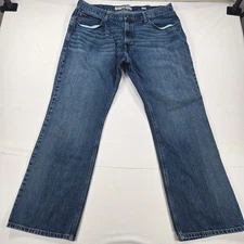 Ariat M4 Legacy Relaxed Boot Cut Western Denim Jeans in Tabac Men'ts Size 38