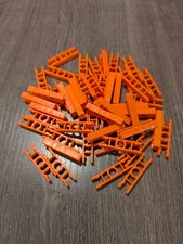 K'nex orange 2 way straight connector x 50
