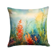 Caroline's Treasures Seaweed Throw Pillow DAC2823PW1414