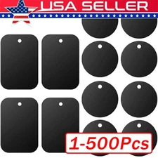 Metal Plates Adhesive Sticker Replace For Magnetic Car Mount Phone Holder Lot