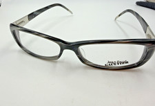 Jean Paul Gaultier Rectangle Black White Swirl VJP 576 Eyeglasses Acrylic 54-14