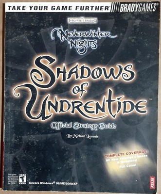 Neverwinter Nights Shadows Of Undrentide Bradygames Official Strategy Game Guide