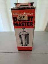 Vintage Donut Master Model 180 Donut Maker Makes 2 Dozen Donuts Made In USA