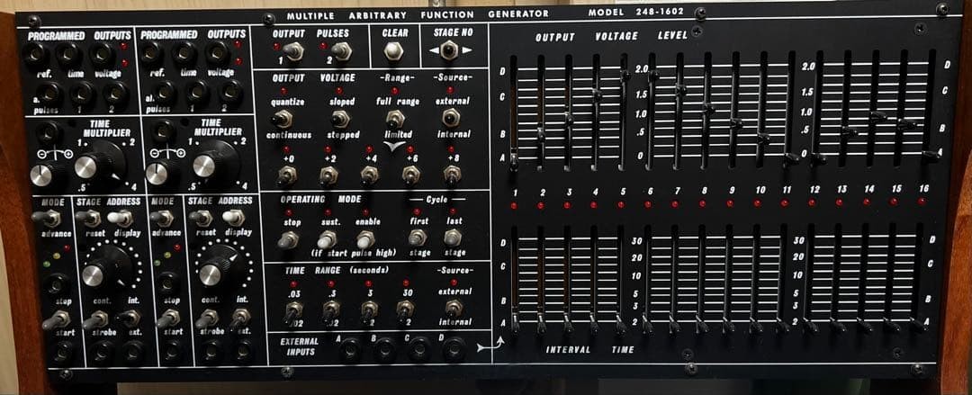 Buchla 248 vintage synth equipment - eBay listing photo 1
