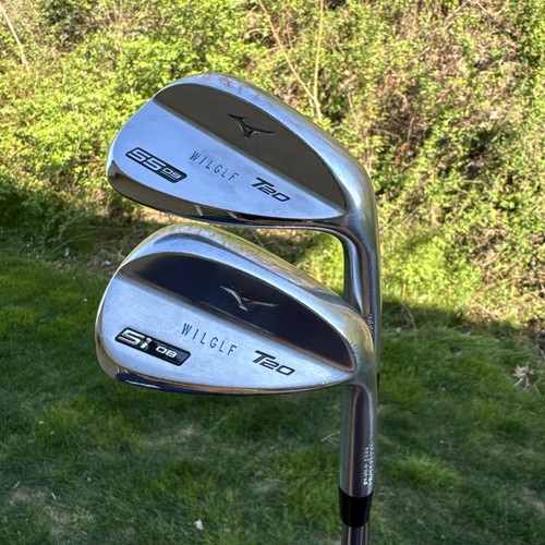 Mizuno T20 Satin Chrome Wedge set. GW 51.08 & SW 55.09 - Project X Rifle 6.5