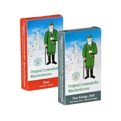 Original Crottendorfer - Set of 2 incense candles - Three Kings Scent & Cinn