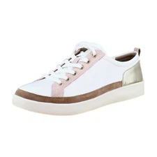Vionic Winny Women's Fashion Sneakers White/Gold Lthr Size 5 W
