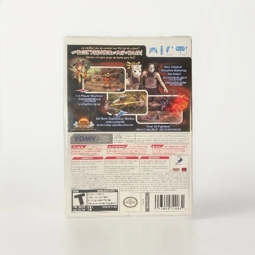 [SEALED] Naruto: Clash of Ninja Revolution 2 (Nintendo Wii, 2008) - Image 2 of 2