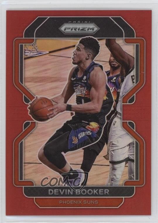 2021-22 Panini Prizm Red Prizm /299 Devin Booker #203
