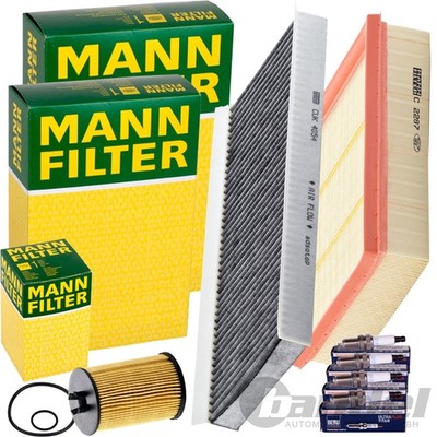 MANN FILTER INSPEKTIONSPAKET passend für MERCEDES A B KLASSE W169 W245 95+116 PS