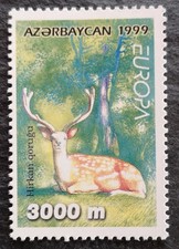Azerbejdżan 1999 Dzikie zwierzęta Mi 442/43** tylko jeleń w ofercie (996)
