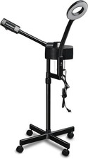 2 in 1 Face Steamer with Touch Screen and Adjustable Height for Salon Beauty Spa