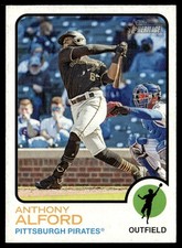 2022 Topps Heritage Anthony Alford Pittsburgh Pirates #22