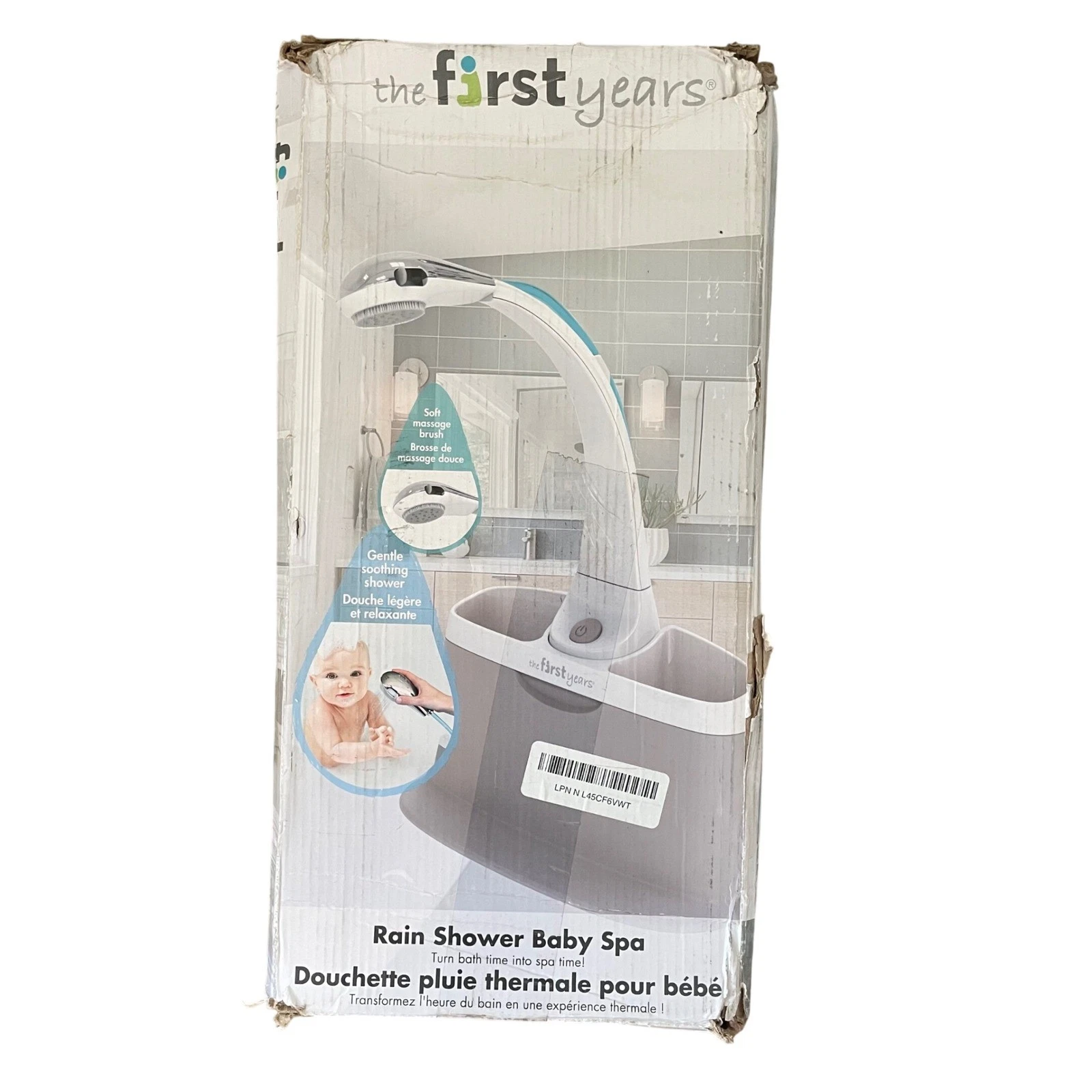 The First Years Rain Shower Baby Spa Bath Toy with Sprayer and Faucet Attachment
Opens in a new wind