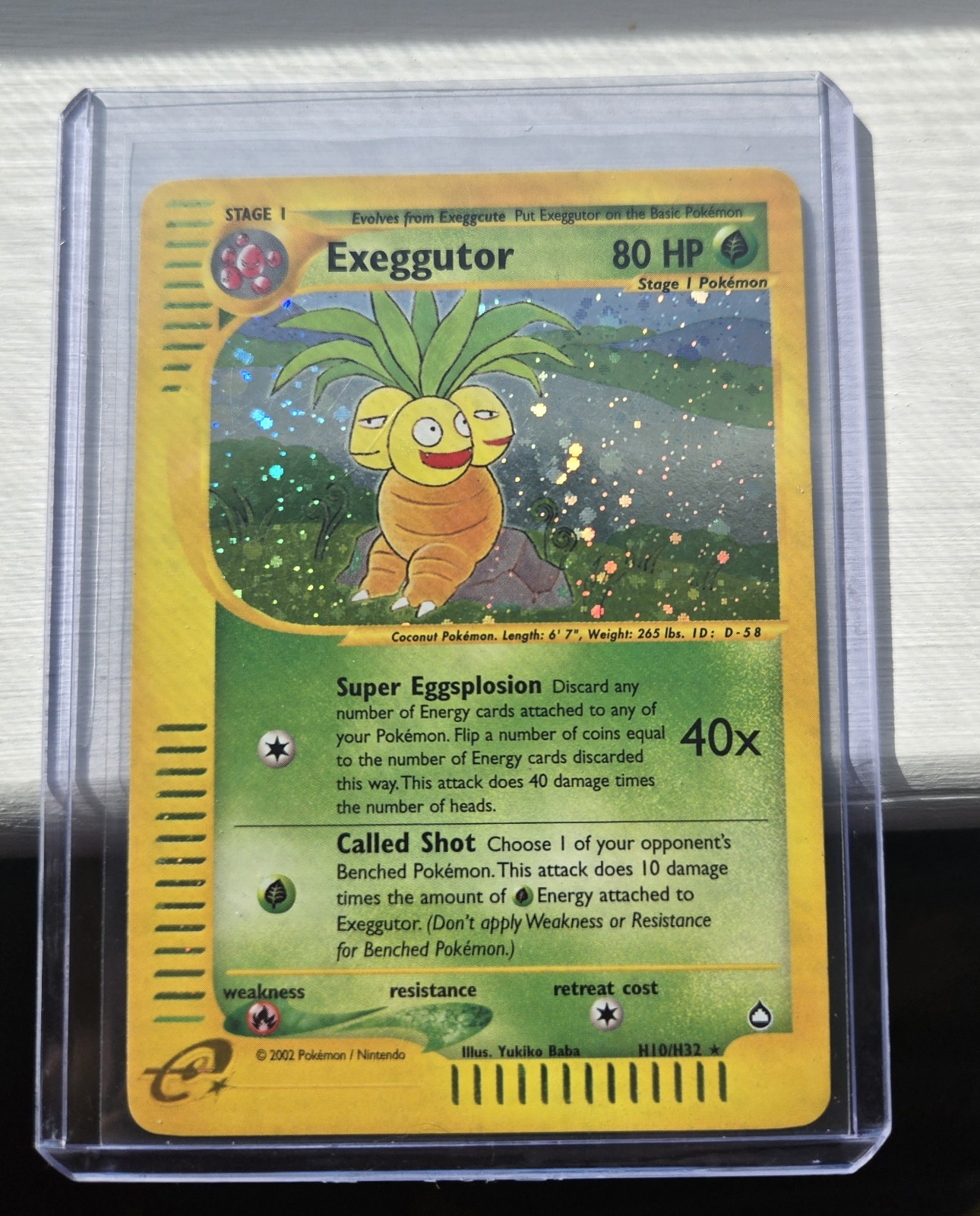 Exeggutor (H10) Aquapolis H10/H32 Holo