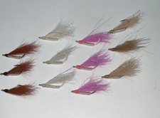 12 Blind Charlie Bonefish flies size 6