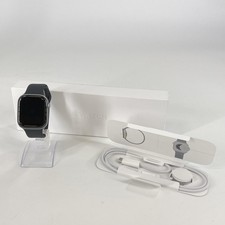 Apple Watch Series 11 46mm Space Gray Aluminum GPS w/ Black Sport- Excellent