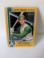 2021 Angel Mangual Topps HEritage #72WS-6 Insert