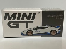 MINI GT Huracan STO Bianco Asopo 1:64