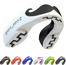 SAFEJAWZ Mouth Guard, Dual Layer Mouthguard for Adults with Adult (12+), Mo