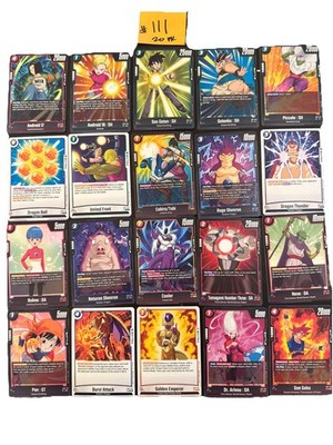 MINT! 20 Dragon Ball Z Fusion World Blazing Aura FB02 New Bundle