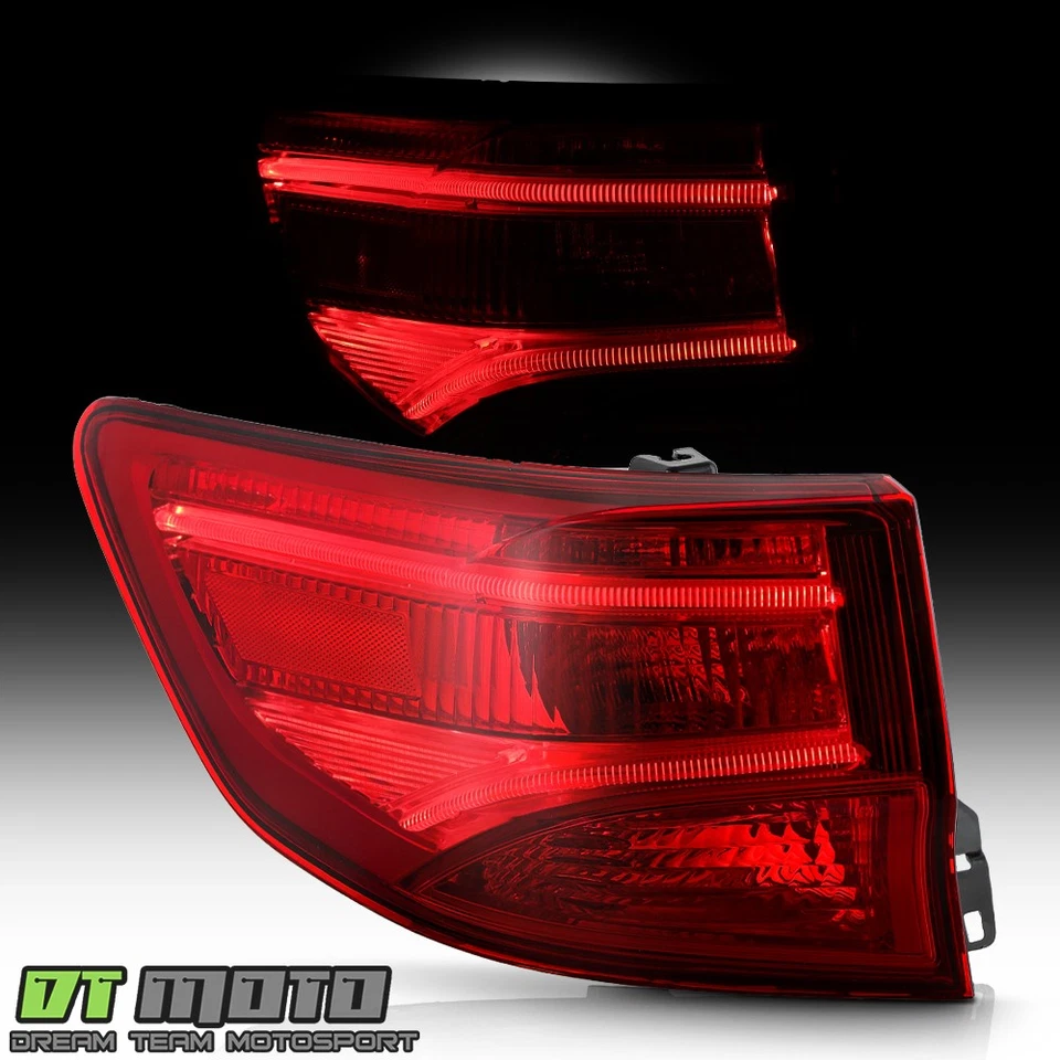 For 2014-2020 Acura MDX Outer LED Tail Light Brake Lamp Replacement Driver Side - Image 2 of 4