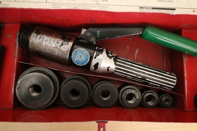 Greenlee 7804SB / 7806SB Quick Draw Hydraulic Punch Driver Knockout Set #577