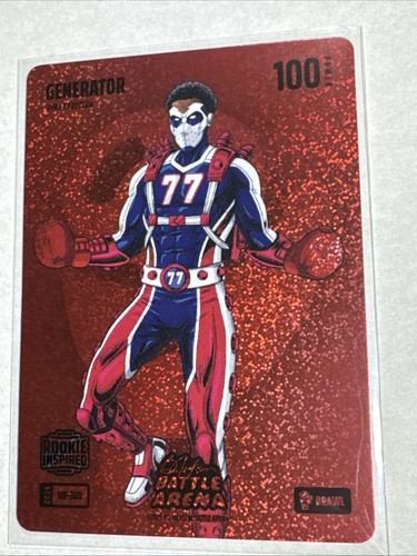 2025 Bo Jackson Battle Arena Icons  Battle Foil Brawl V.J, Edgecombe â€œGeneratorâ€