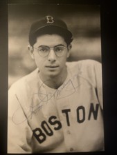 Dom DiMaggio Boston Red Sox 3.5x5.5in Autographed Photo Postcard