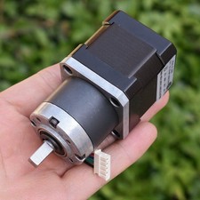 42 Stepper Motor   2-Phase 4-Wire, Micro Planetary Gear, Full-Metal Gear, 1:27