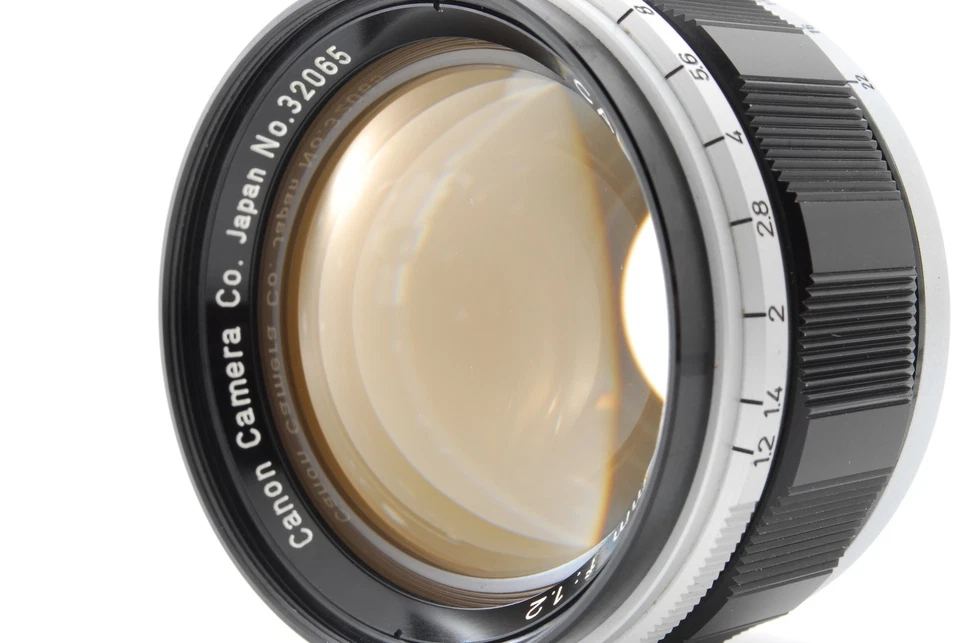 [C Normal] Canon 50mm f/1.2 MF Rangefinder Lens for Leica L39 Screw JAPAN 9641 - Image 3 of 4