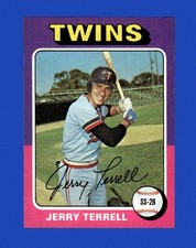 1975 Topps Set-Break #654 Jerry Terrell NM-MT OR BETTER *GMCARDS*