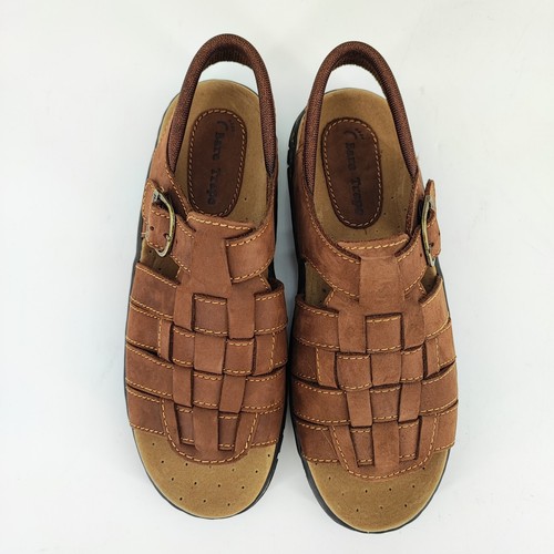 Sandalias de cuero marrón Solemate Bare Traps para mujer talla 8,5 M EE. UU. - Imagen 4 de 10