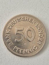 50 pfennig 1949 bank deutscher länder F