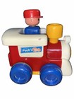 Vintage 1991 Tomy Push N Go Toy Train Engine  — photo 4