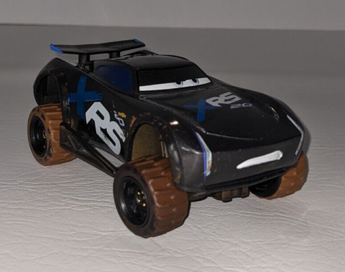 Disney Pixar Cars Jackson Storm Die-Cast Pullback Mud Racer escala 1:43 - Imagen 4 de 5
