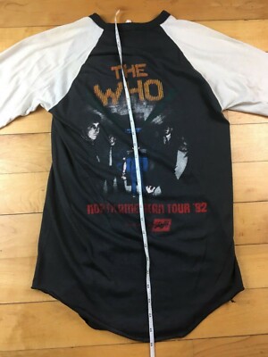 【ヴィンテージ THE WHO ザフー 1981 TOUR Tシャツ】 The Who Vintage Shirt 1981 North American Tour OG Original