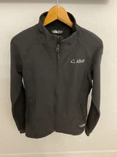 The North Face Jacket Windwall Women's Small Black Has company logo Altair