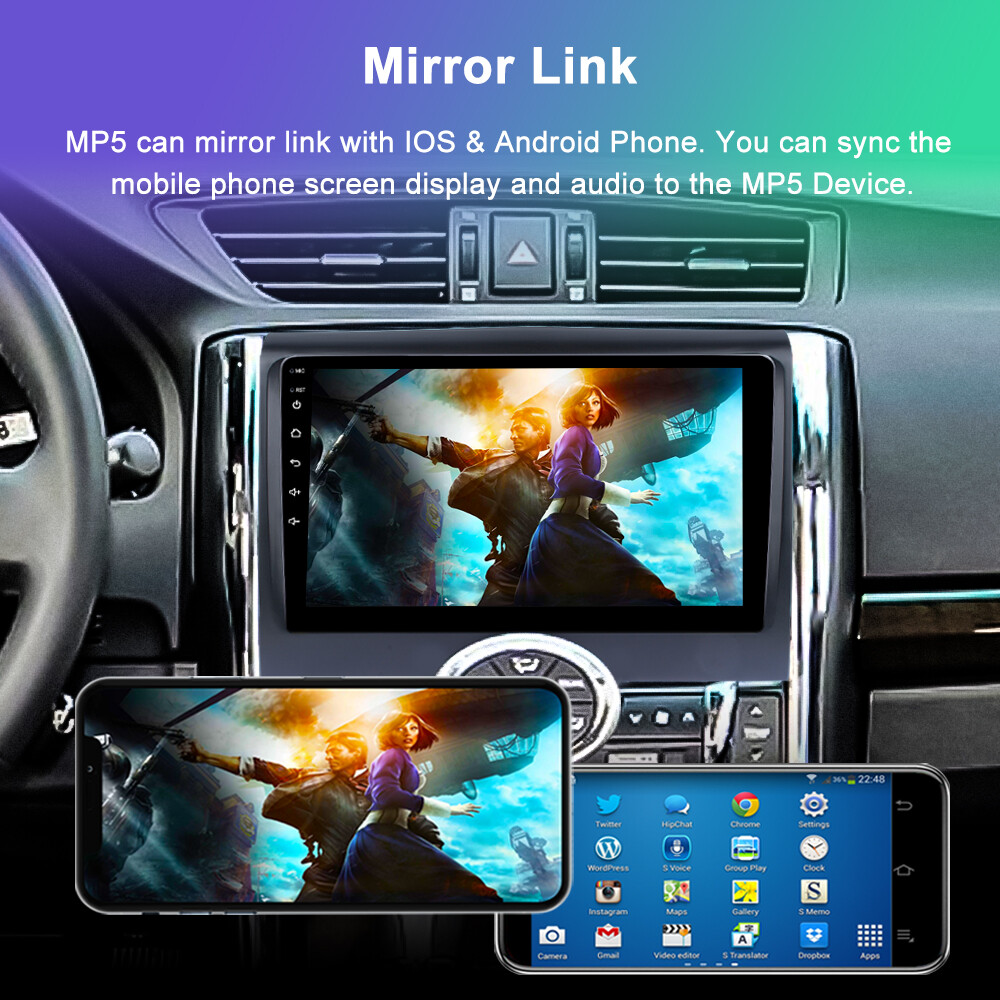 For Toyota Reiz Mark 2010-2020 Android 13 Car Stereo Radio