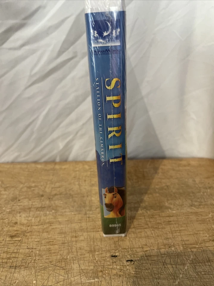 Spirit: Stallion of the Cimarron (VHS, 2002) New Sealed Rare Bar Code Punch G1 - Image 4 of 4