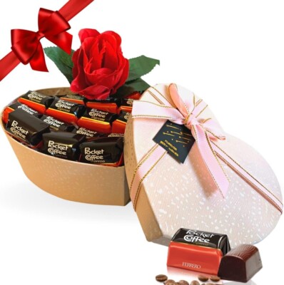 Hillban 24 Sacchetti Regalo San Valentino A Cuore Con Etichette E Cordino – Rossi E Rosa, 15x7,6x20 Cm, Per Feste, Matrimoni, Bomboniere - 2