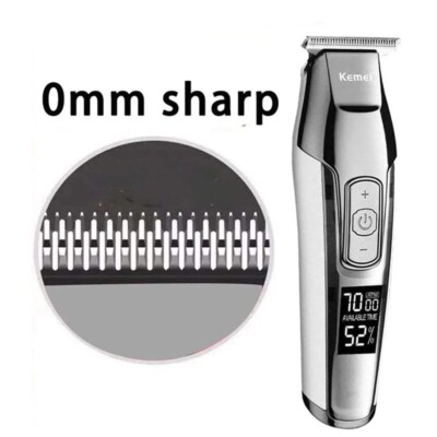 KEMEI Cordless Hair Clipper Beard Trimmer Electric Haircut Machine