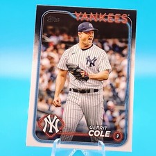 Gerrit Cole 2024 Topps Series One Baseball Card New York Yankees #100