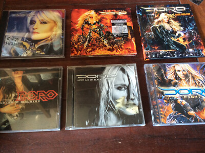 Doro [6 CD Alben] Fight Love Me in Black Raise Your Fist Machine Calling the Wil