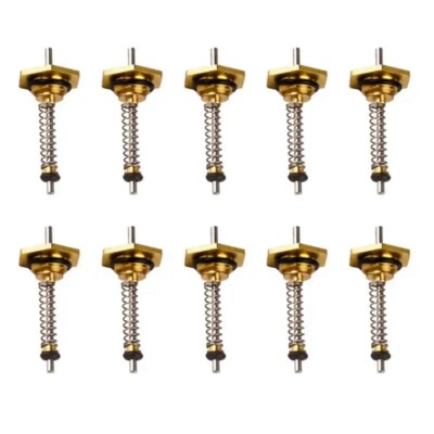 10pcs Gas Boiler Water Connection Valve Kit, 10mm Length, Durable E7X6-