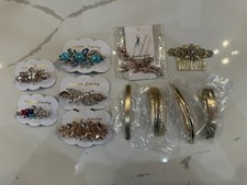 NEW Lot Of 11 Butterfly Hair Clips and Combs - Fashion Jewelry  132 MSRP Value 